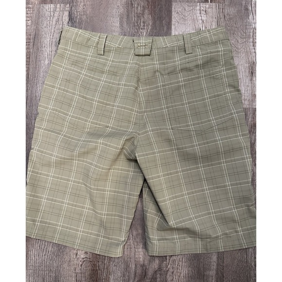 Under‎ Armour Kahaki Golf Shorts Plaid Size 36 - Picture 3 of 3